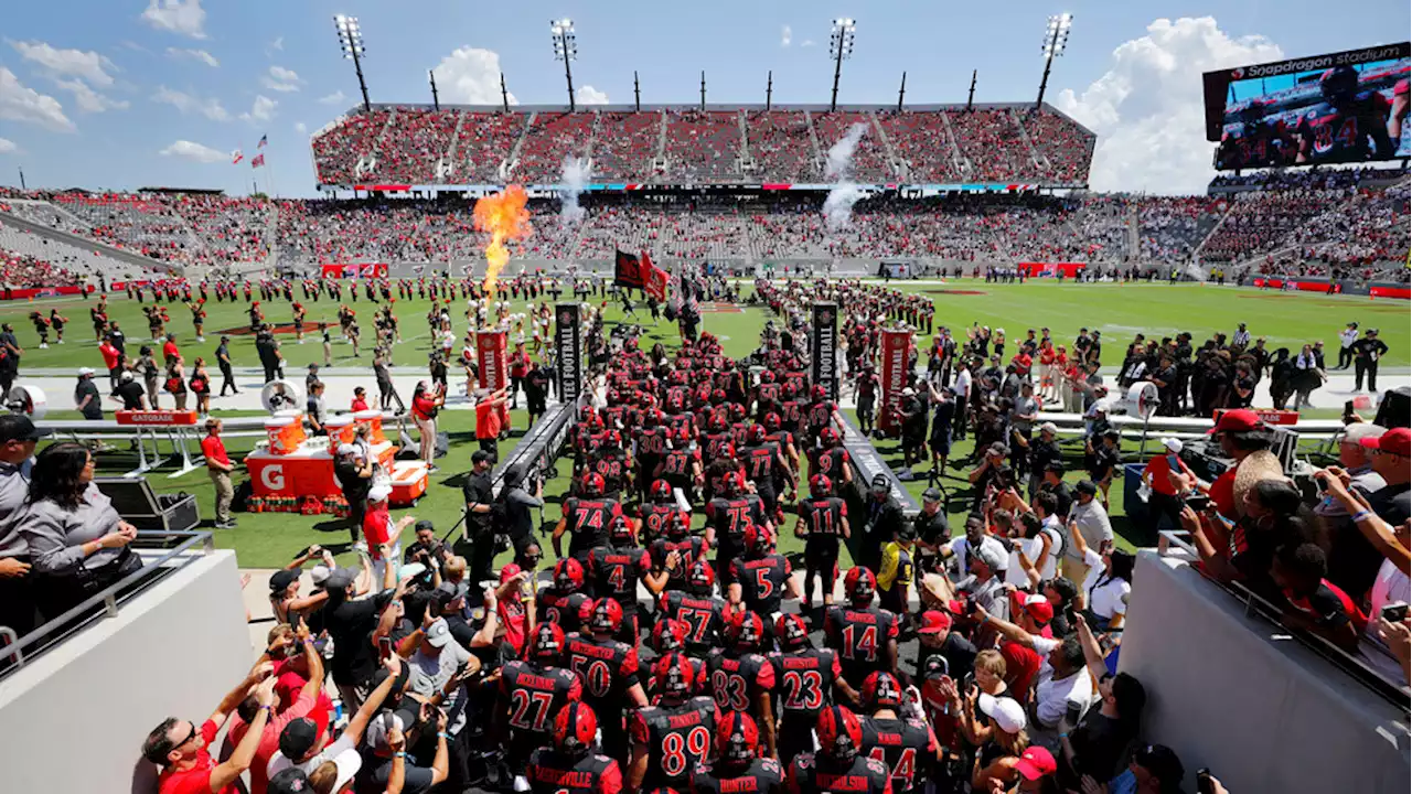 San Diego State seeks info from the Mountain West related to a potential exit, an AP source says