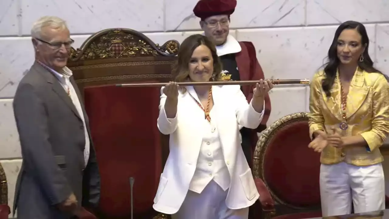 En directo: María José Catalá es investida alcaldesa de València