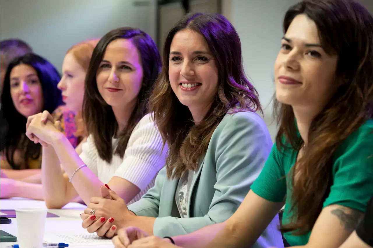 Podemos denuncia el veto a Irene Montero en las listas de Sumar y asume su rol secundario en la coalición