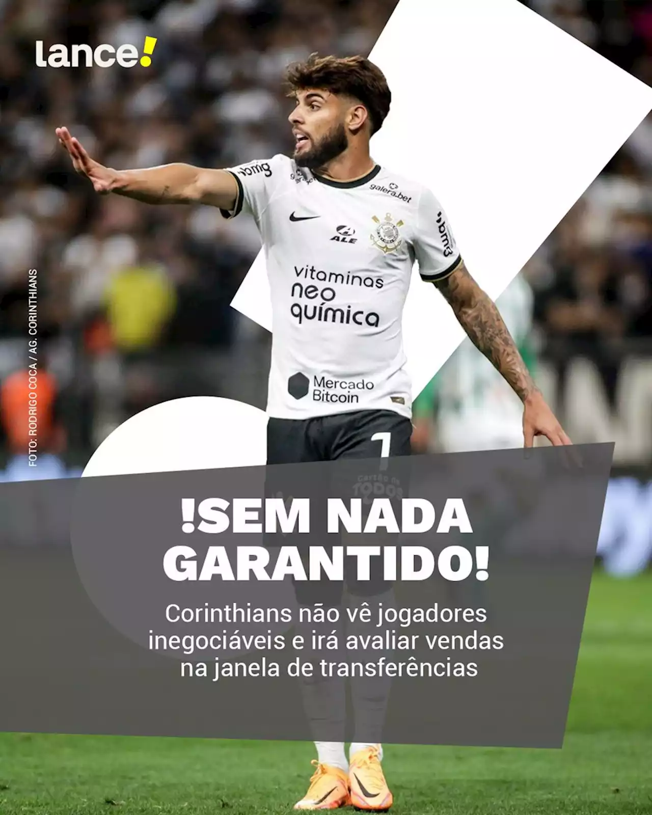 Corinthians não vê jogadores inegociáveis e irá avaliar vendas na janela de transferências