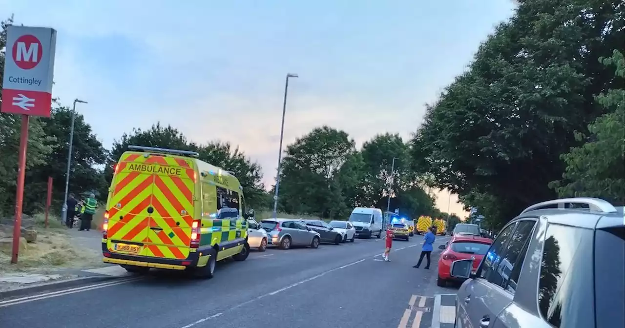 Leeds train delays live as emergency services race to Cottingley Station