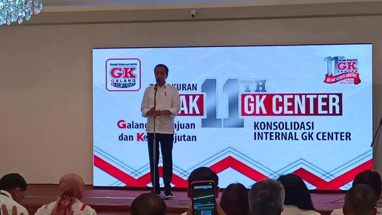 Hadir dalam Temu Relawan, Jokowi: Saya Manusia Biasa Penuh dengan Kekurangan dan Khilaf