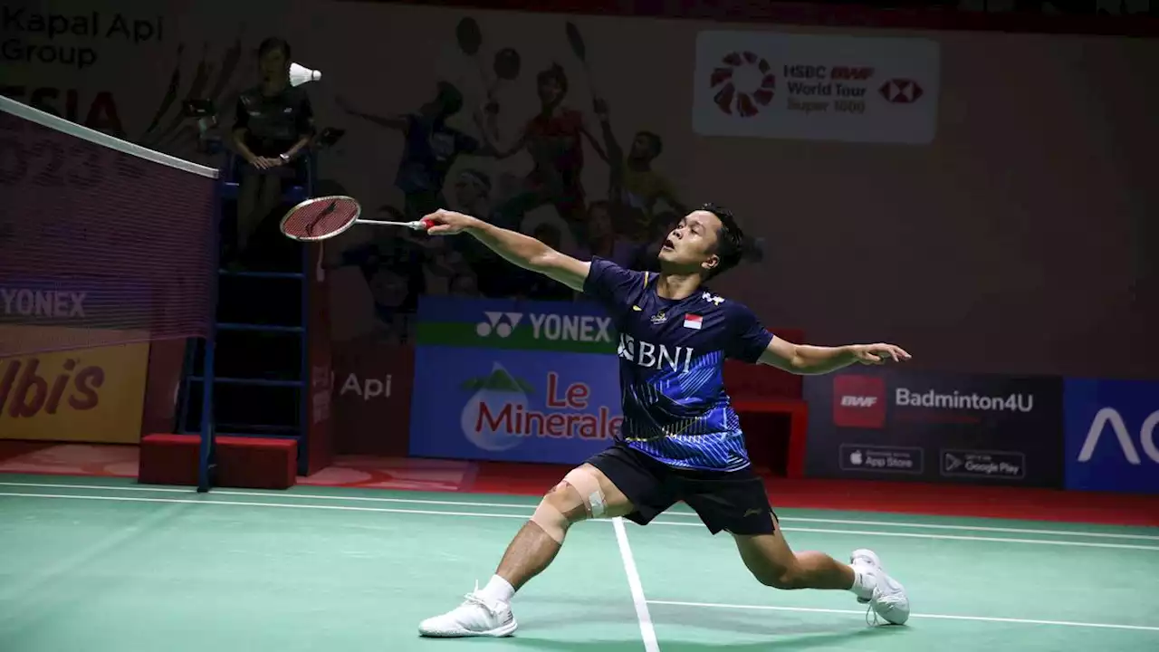 Indonesia Open 2023: Lawan Juara All England di Semifinal, Anthony Ginting Tidak Jemawa