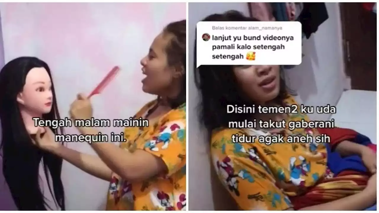 Iseng Main Patung Manekin, Cewek Ini Alami Banyak Kejadian Mistis