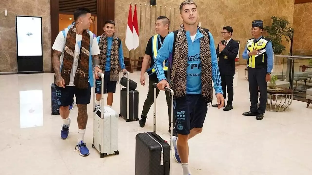 Timnas Argentina Tiba di Indonesia, Ini 24 Pemain yang Dibawa