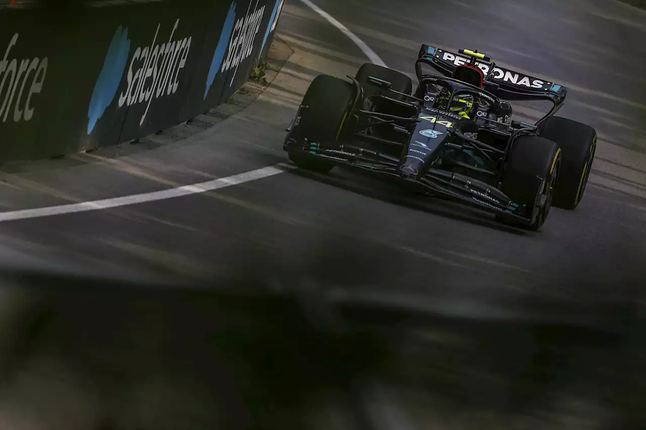 F1 Canadian GP: Hamilton leads Mercedes 1-2 in FP2 before rain hits