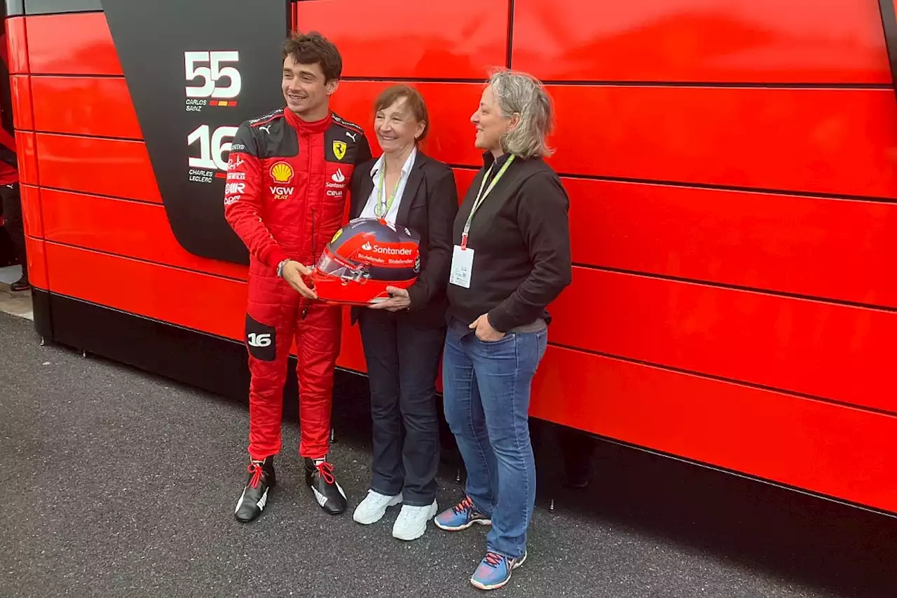 “Surprised” Villeneuve family clears Leclerc to use tribute F1 helmet