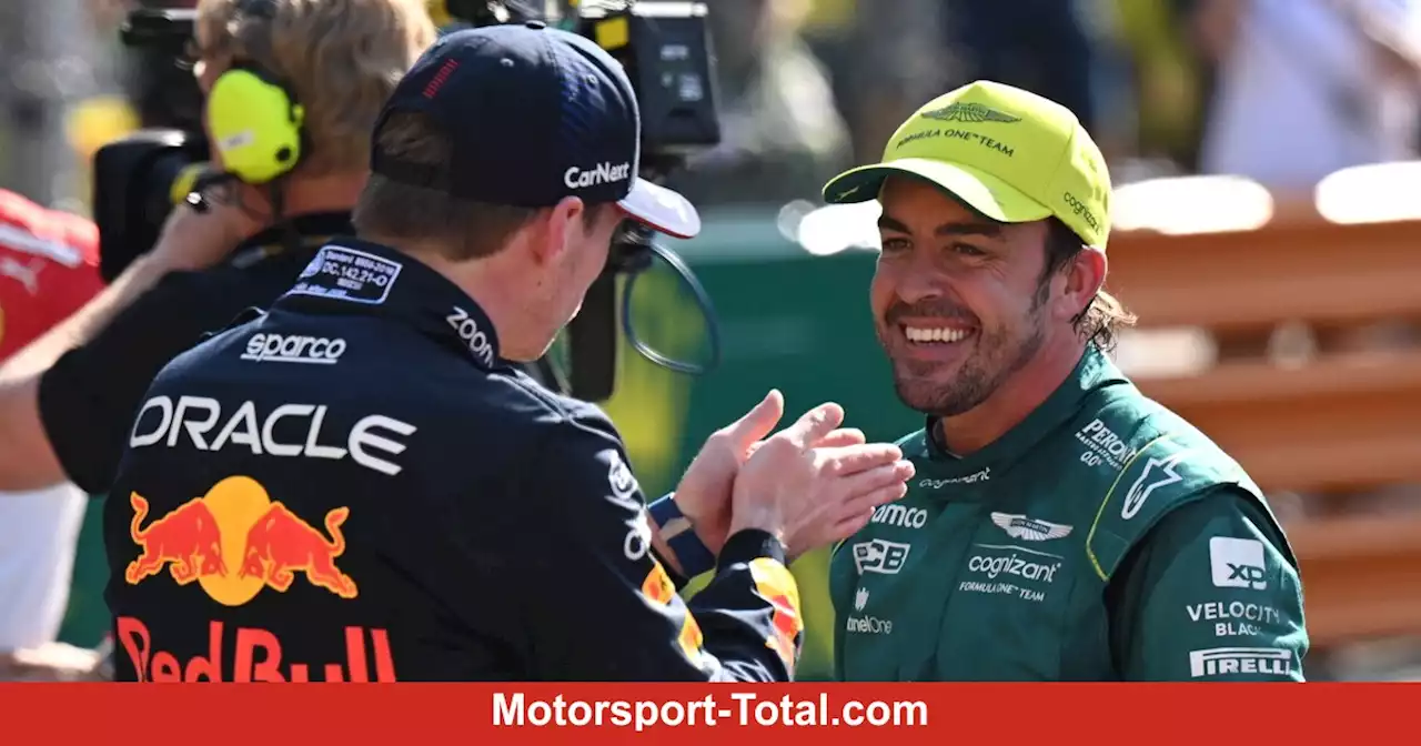 'Ein echter Racer': Max Verstappen gönnt Fernando Alonso einen Sieg