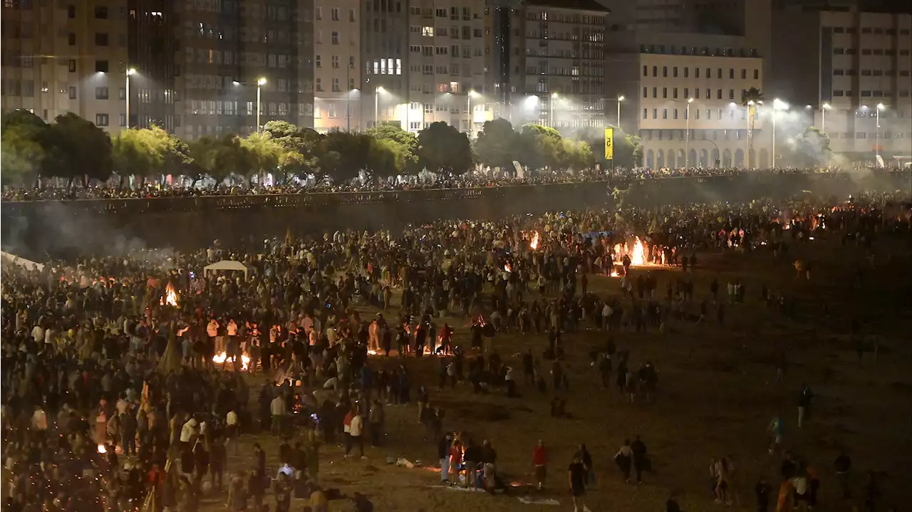 650 efectivos supervisarán la fiesta de San Juan en A Coruña, con cuatro puntos violeta