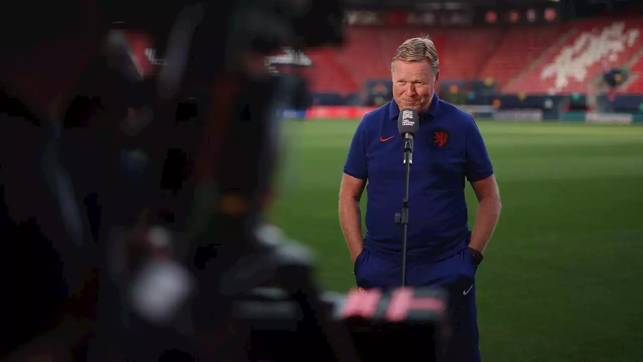 Koeman gaat geen spelers rust geven en verlangt dezelfde energie van Oranje