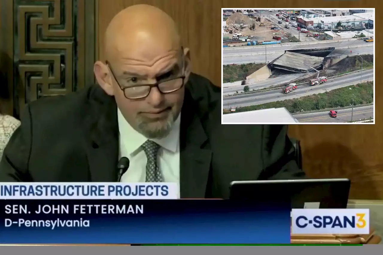 Fetterman turns heads with speech struggles during Senate infrastructure hearing