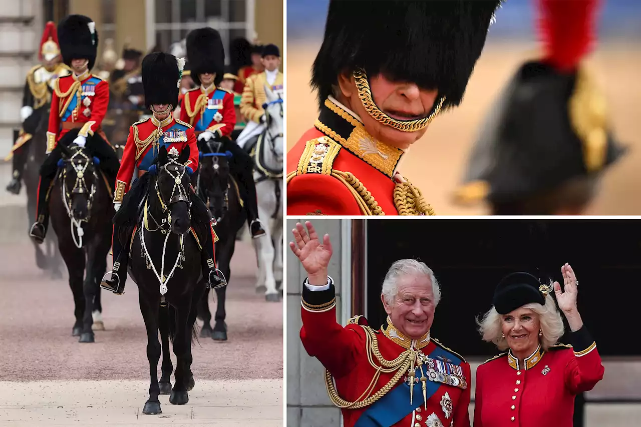 King Charles saddles up for first Trooping the Colour parade as monarch