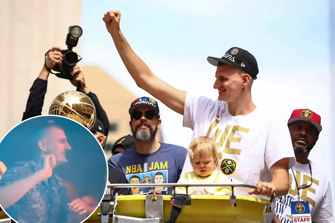 Nikola Jokic partied hard in Vegas after Nuggets parade