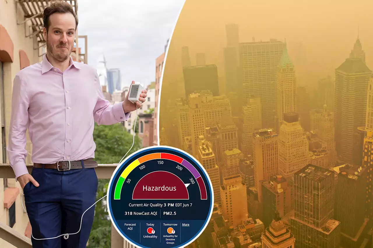 The NYC smoke scared me — now I’m obsessively checking the Air Quality Index