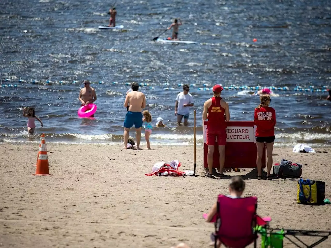 BEACH SEASON: Beaches open on both sides of the river this weekend