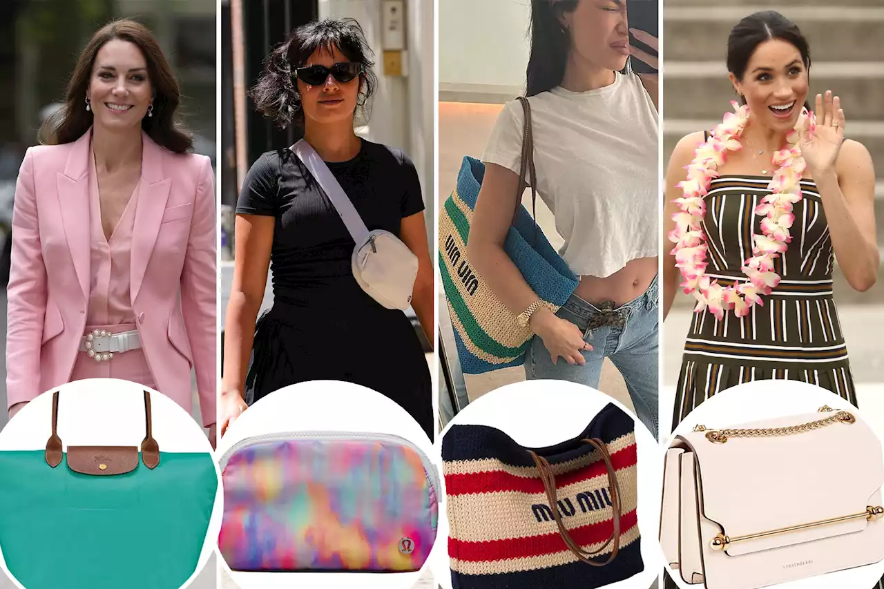 6 celebrity and royal-approved summer bags to go from sand to sightseeing