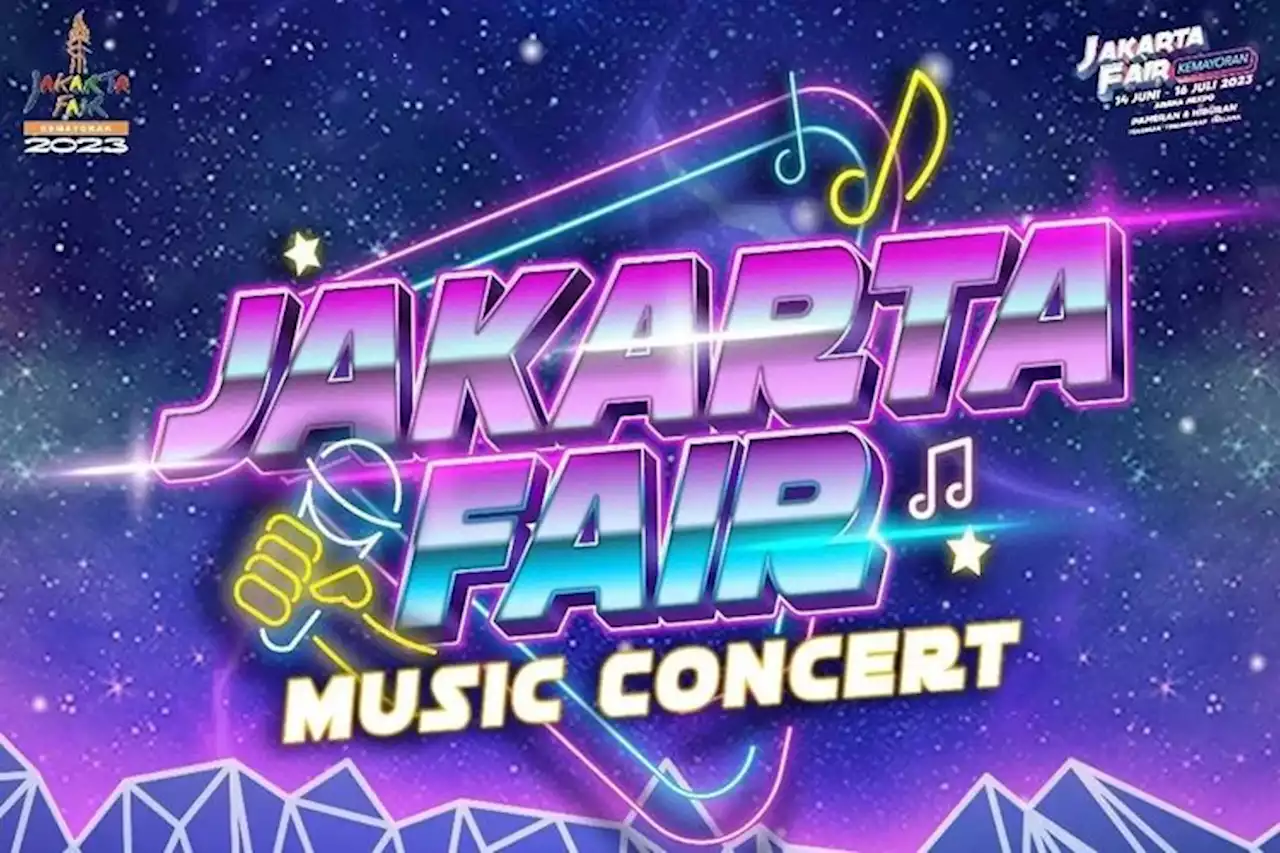 Jadwal Konser di Jakarta Fair 2023 Hari Ini Lengkap dengan harga Tiket Masuk