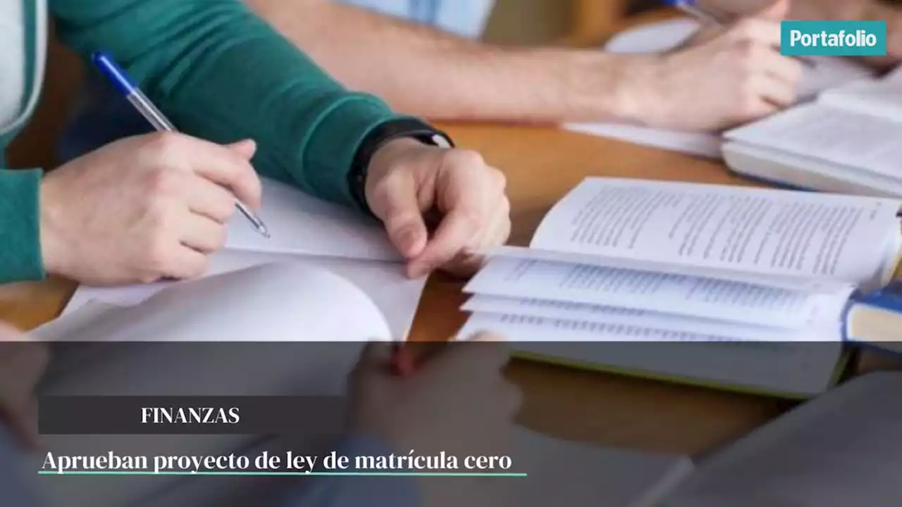 Aprueban proyecto de ley de matrícula cero para universidades públicas