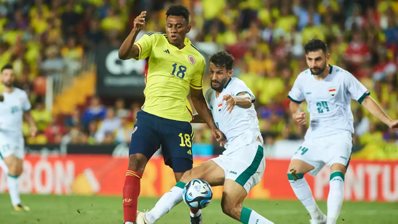 Selección Colombia pasó la prueba raspando ante Irak (1-0) y dejó dudas para Eliminatorias - Pulzo