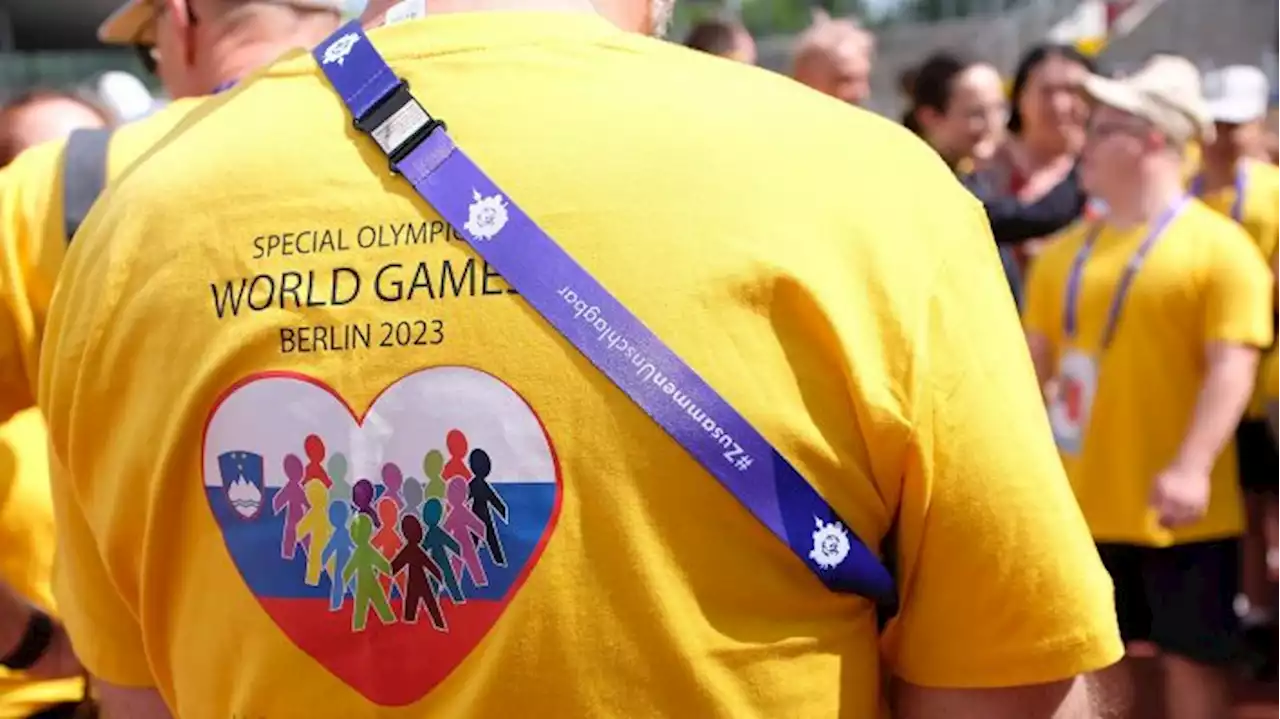 Rhytmische Sportgymnasten eröffnen die Special Olympics