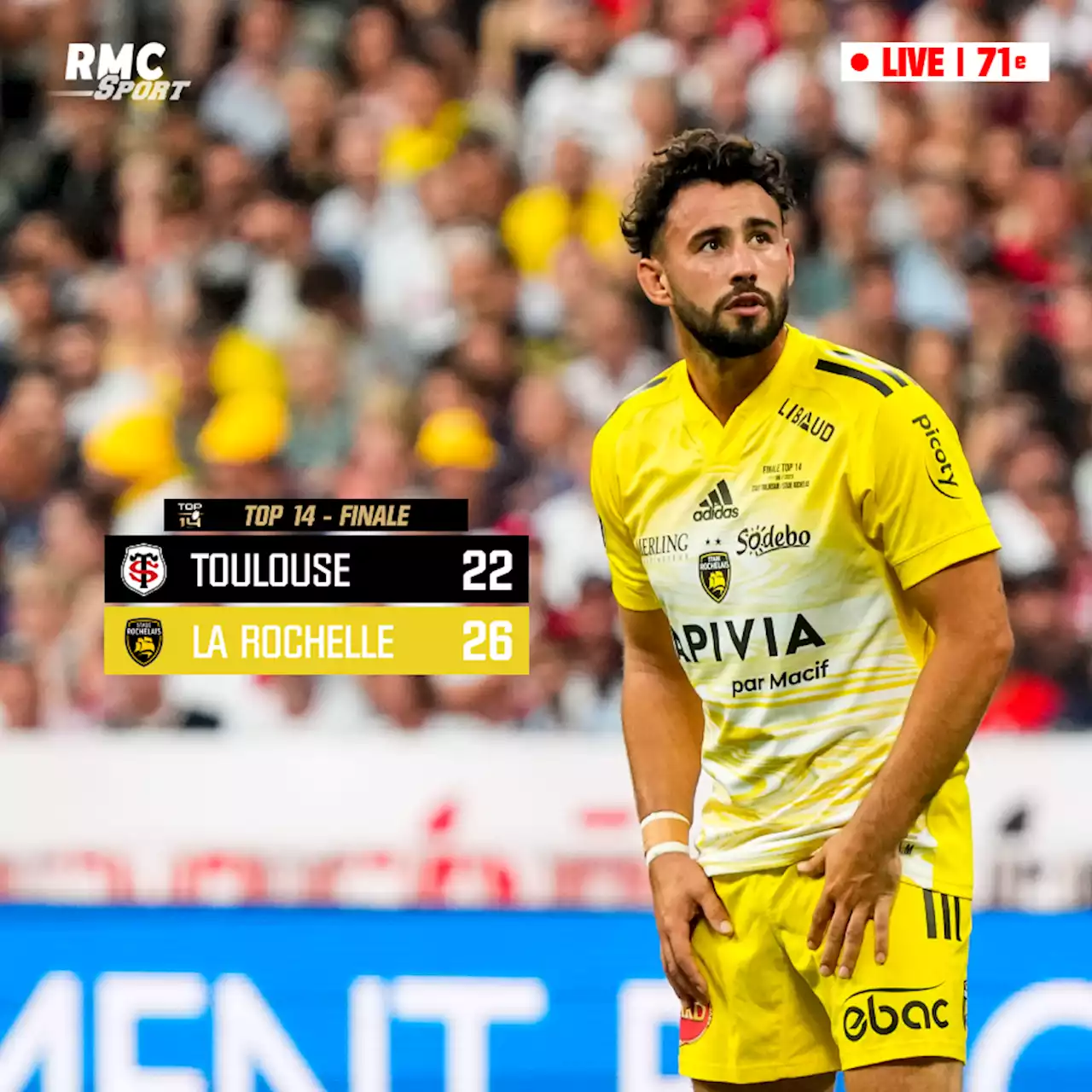 EN DIRECT - Toulouse-La Rochelle: Toulouse est champion de France sur un exploit en fin de match de Ntamack !