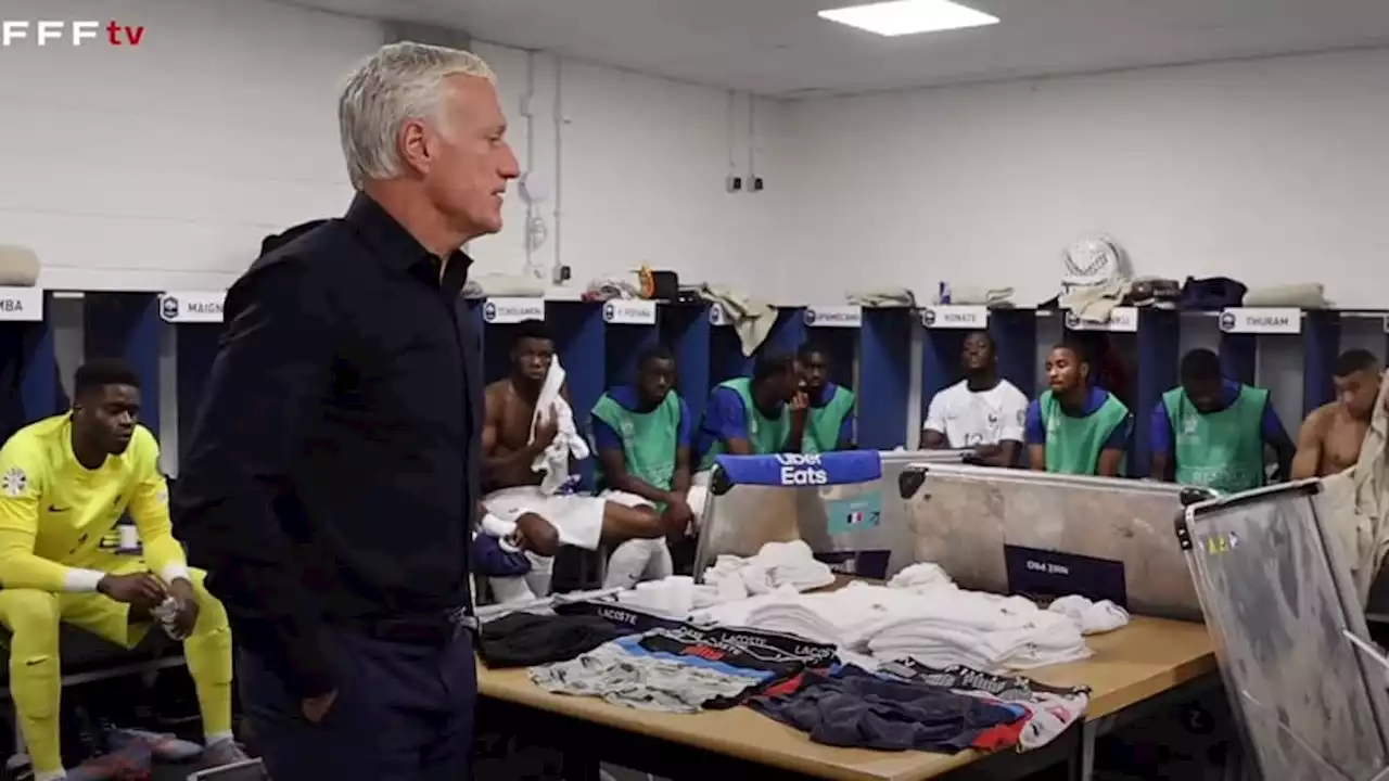 Gibraltar-France: comment Deschamps et Samba ont secoué les Bleus à la pause