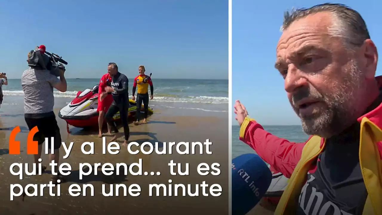 Ce célèbre acteur belge découvre les dangers de la mer du Nord pour sensibiliser les touristes