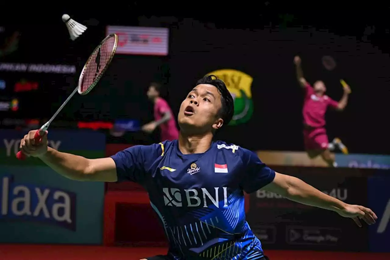 Anthony Ginting Tantang Viktor Axelsen di Final Indonesia Open 2023