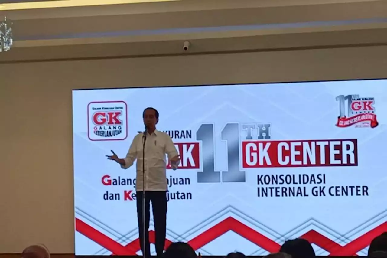 Di Depan Relawan, Jokowi Pamer Pertumbuhan Ekonomi RI