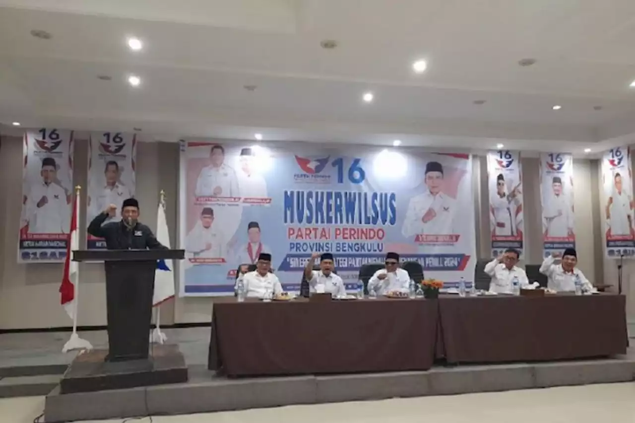 Muskerwilsus Perindo Bengkulu, TGB: Bangun Solidaritas Kompak Utuh dan Bersatu