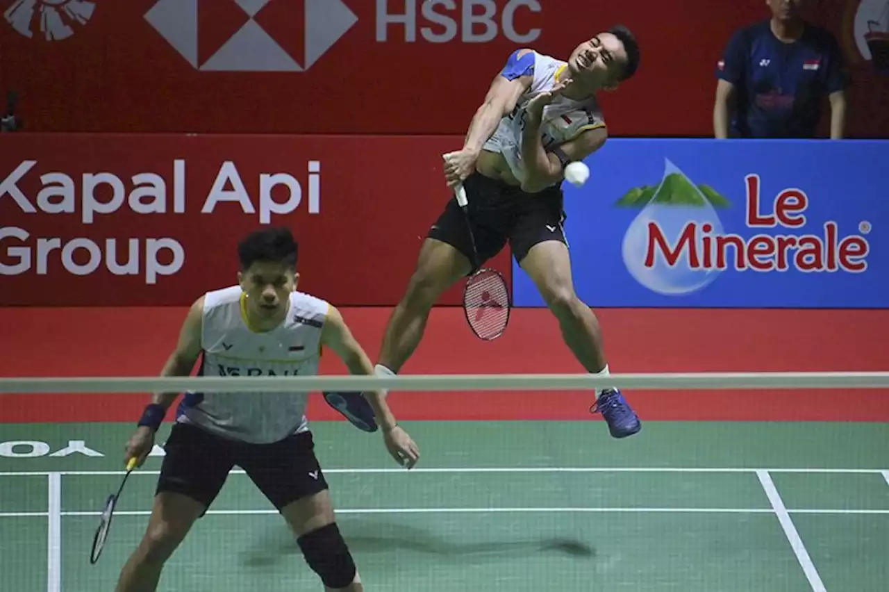 Pramudya/Yeremia Tersingkir di Semifinal Indonesia Open 2023 Usai Digebuk Ganda Malaysia