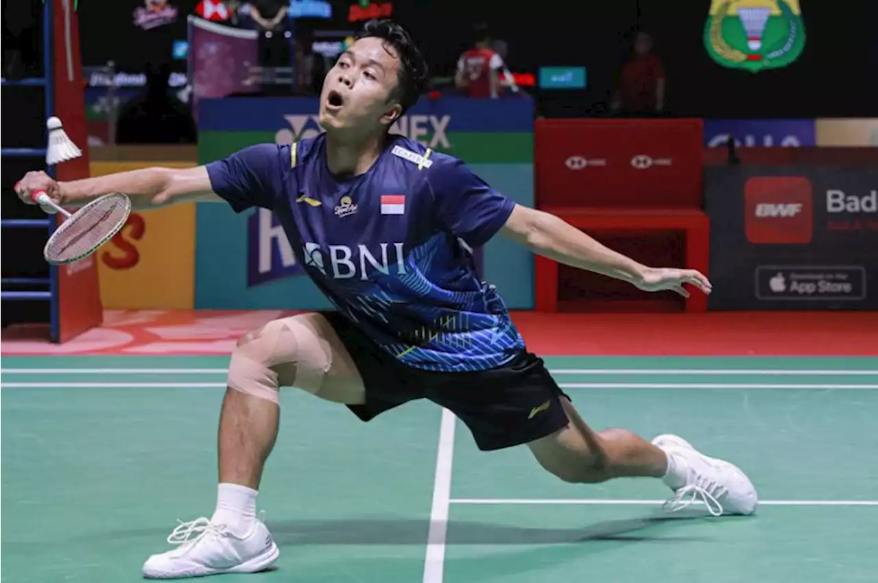 Semifinal Indonesia Open 2023: Li Shi Feng Merepotkan, Tapi Anthony Ginting Dominan