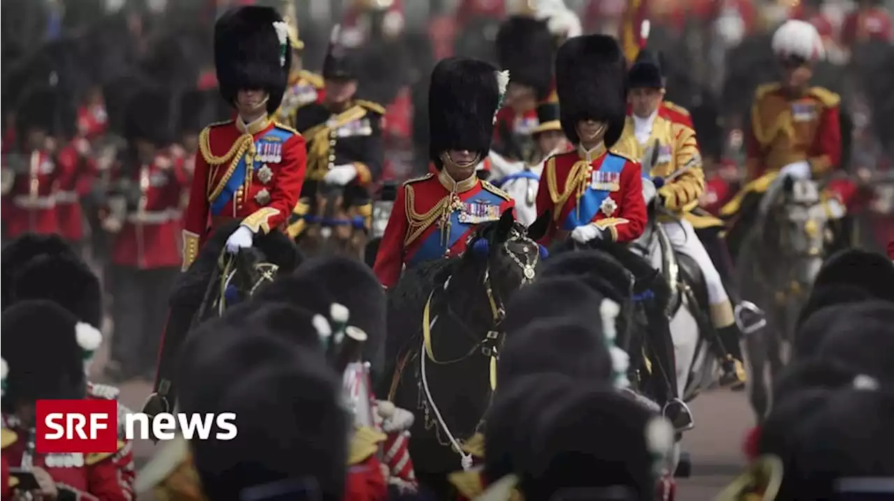 «Trooping the Colour» - Grossbritannien: Erste Geburtstagsparade für König Charles