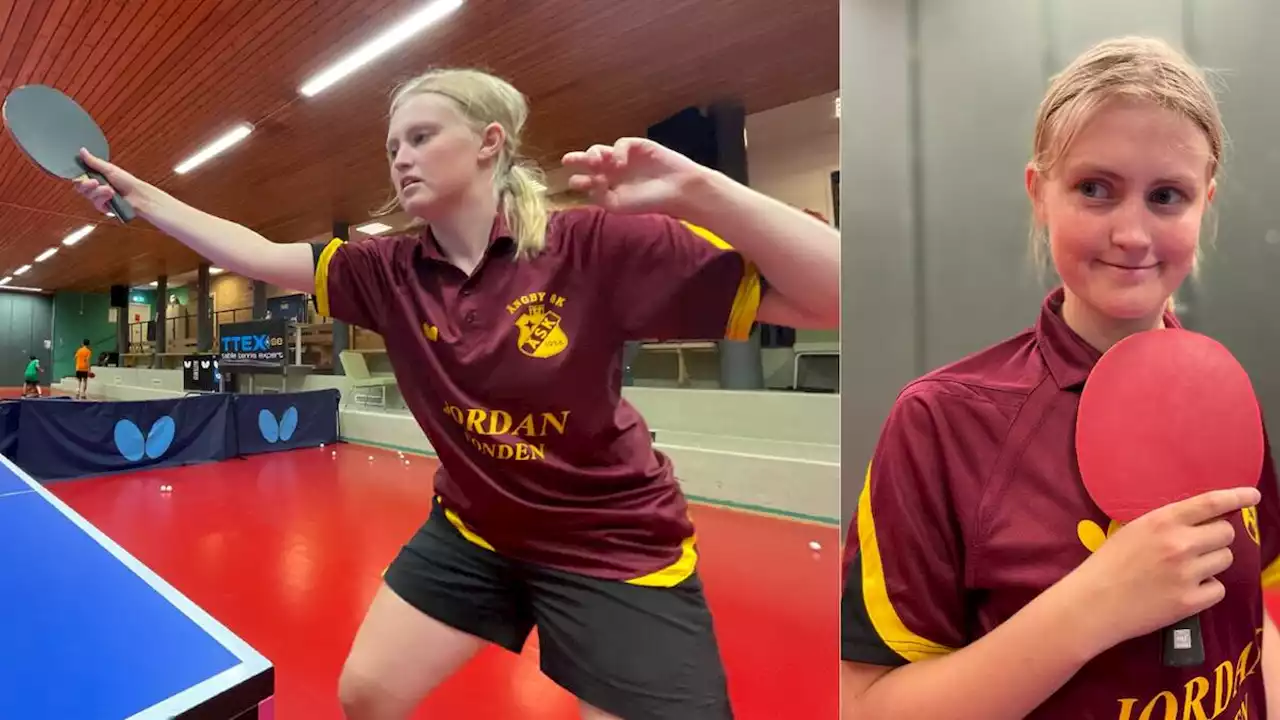 Bordtennis: 17-åriga Ester Hultman svenskt hopp i Special Olympics: ”Man ska stötta den som förlorar så att den inte blir ledsen”