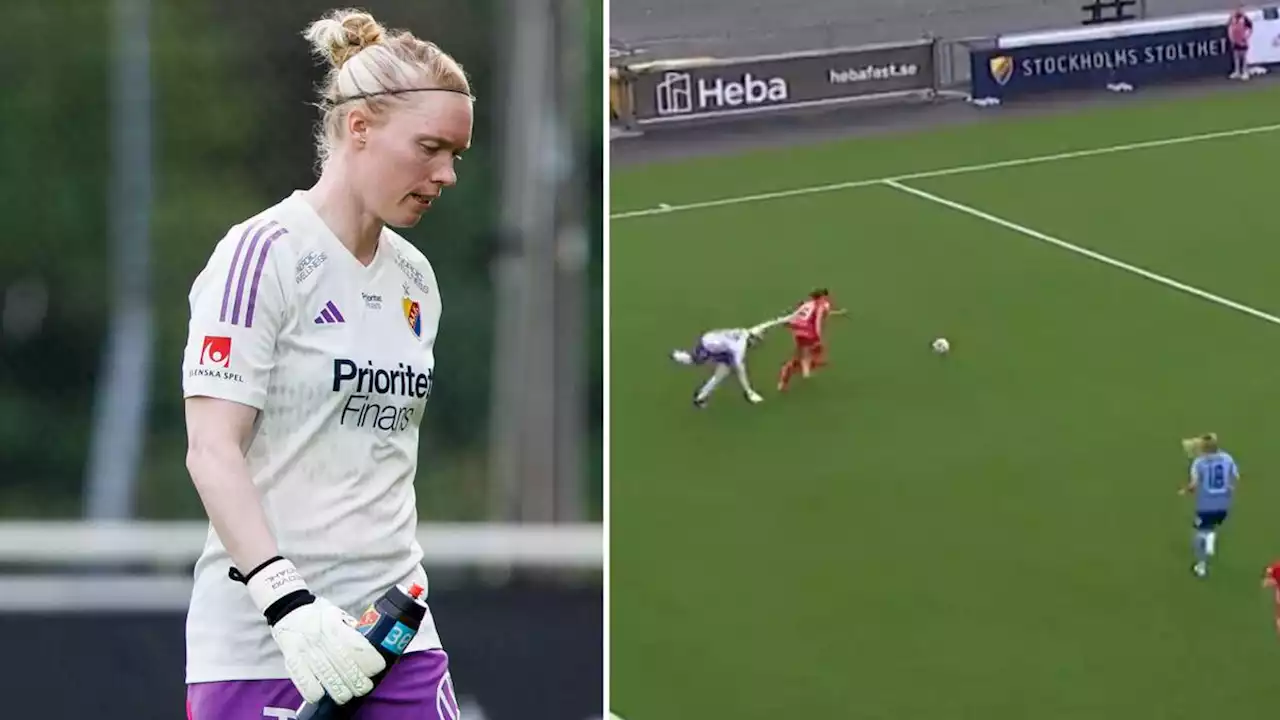 Fotboll: Jättetabbe av Hedvig Lindahl efter VM-nobben