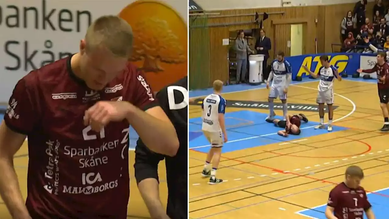 Handboll: Lugis Theo Übelacker tvingas sluta som 22-åring – efter tre hjärnskakningar på ett år