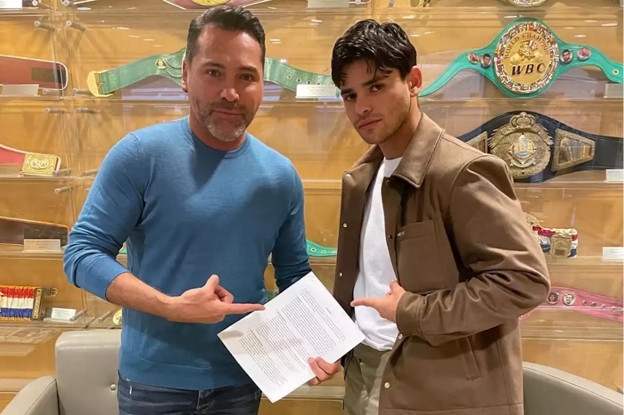 De La Hoya's Golden Boy Promotions file lawsuit against Ryan Garcia to enforce contract