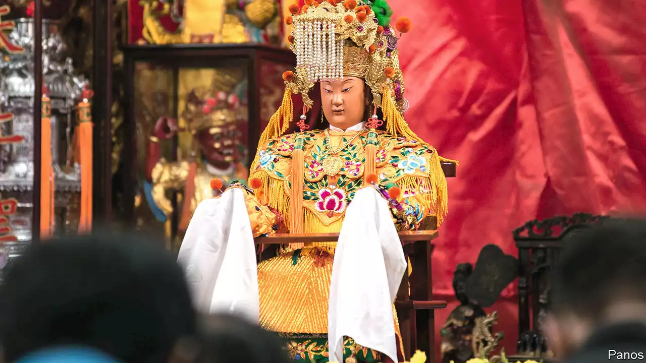 China hopes Mazu, a sea goddess, can help it win over Taiwan