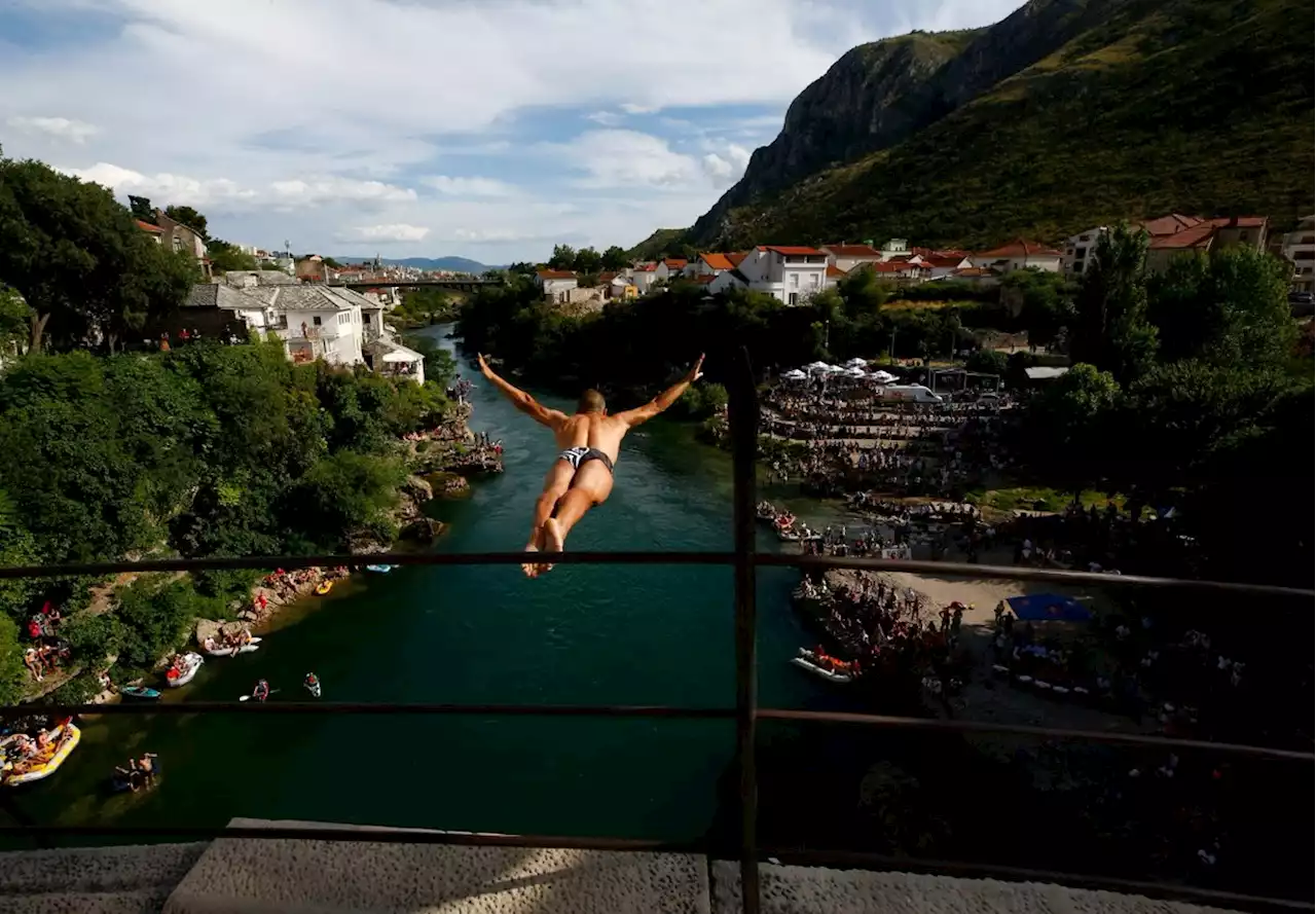 'Your whole life stops in those three seconds': The death defying bridge divers of Mostar