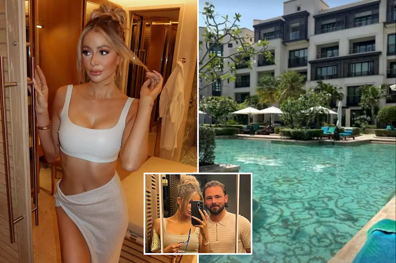 Inside Olivia Attwood and Bradley Dack’s £600 a night honeymoon to Dubai