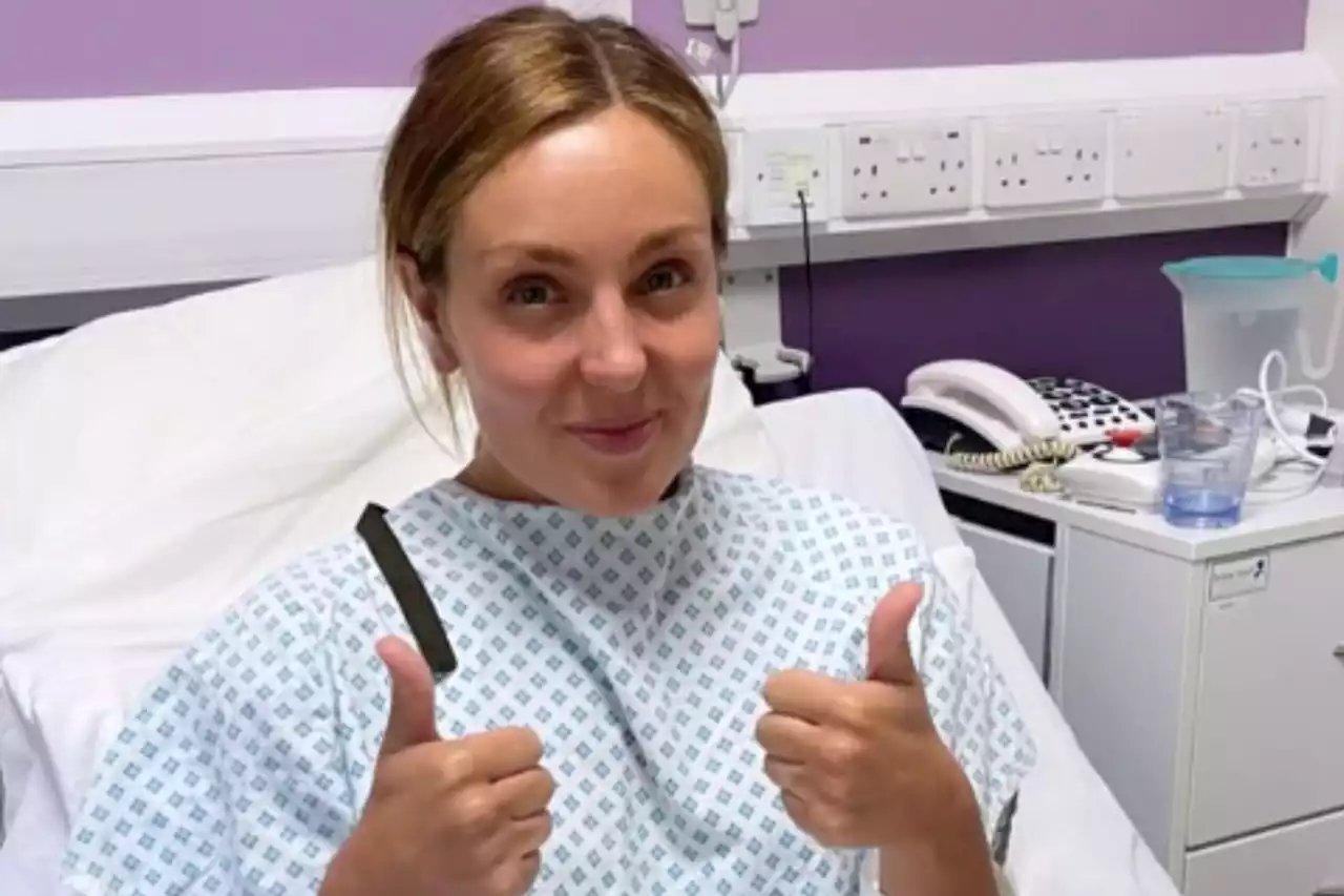 Strictly's Amy Dowden gives health update after having two tumours removed