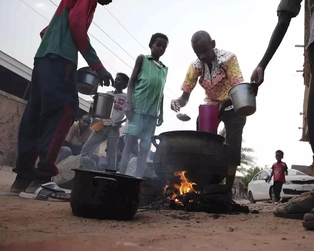 Sudan officials say airstrike kills 17, including 5 children, in capital Khartoum