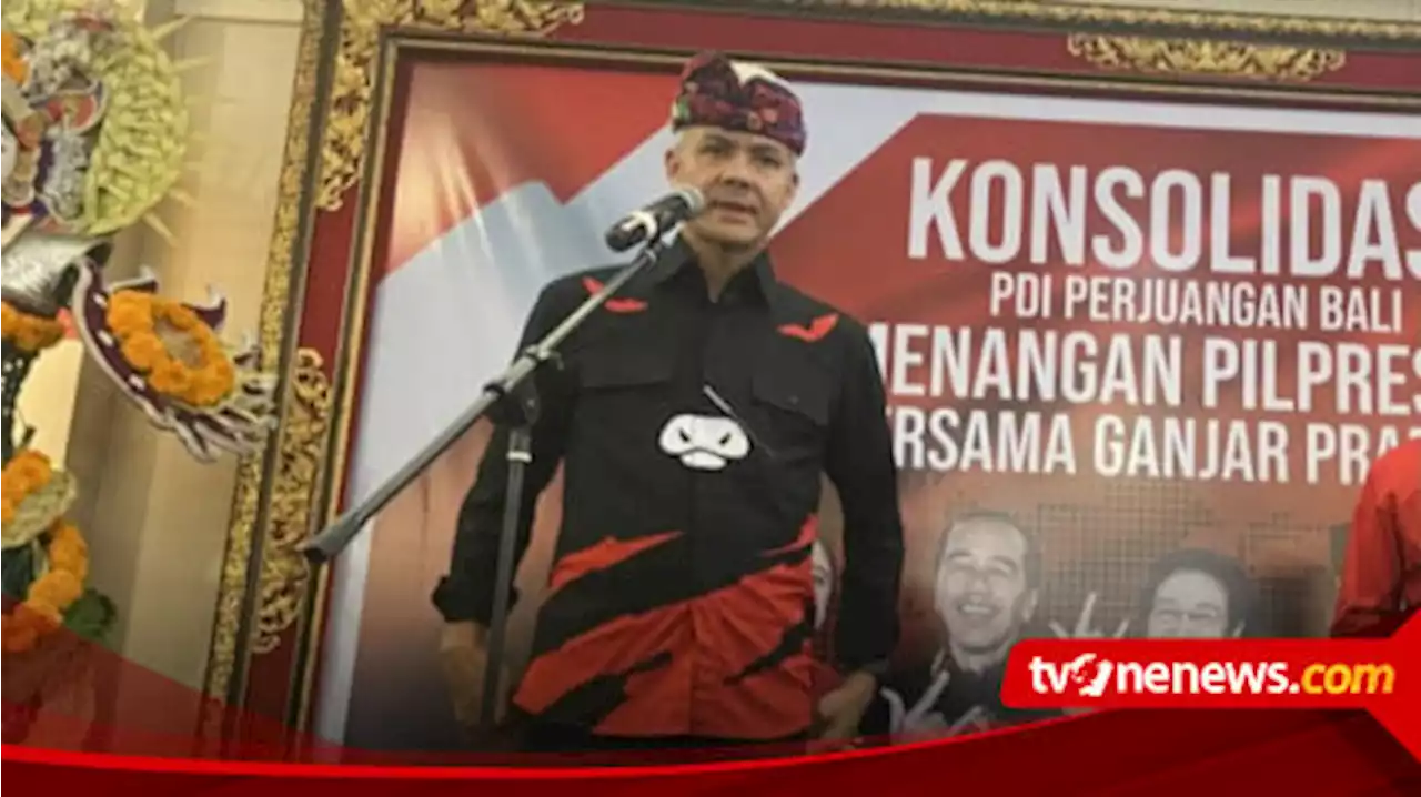 Ganjar Harapkan Bakal Cawapres Berjiwa Muda dan Satu Visi