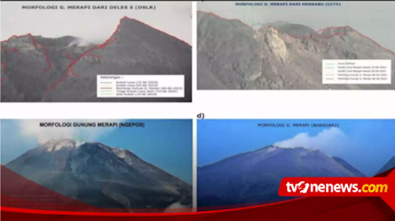 Update Aktivitas Gunung Merapi, Dalam Sepekan Luncurkan 119 Kali Guguran Lava