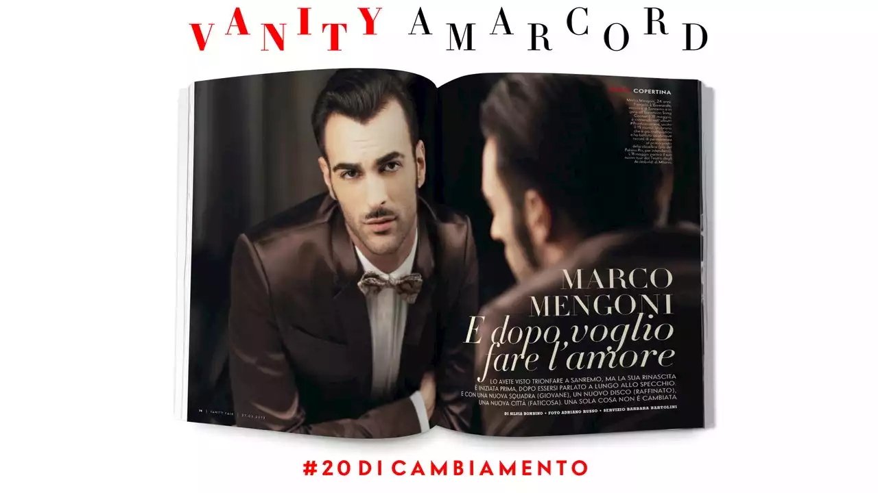 Marco Mengoni: «E dopo voglio fare l'amore»