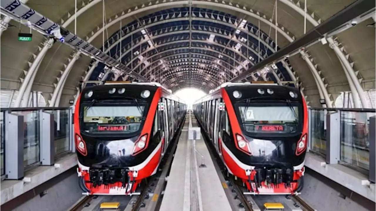 KSP Optimis LRT Jabodebek Soft Launching 12 Juli 2023