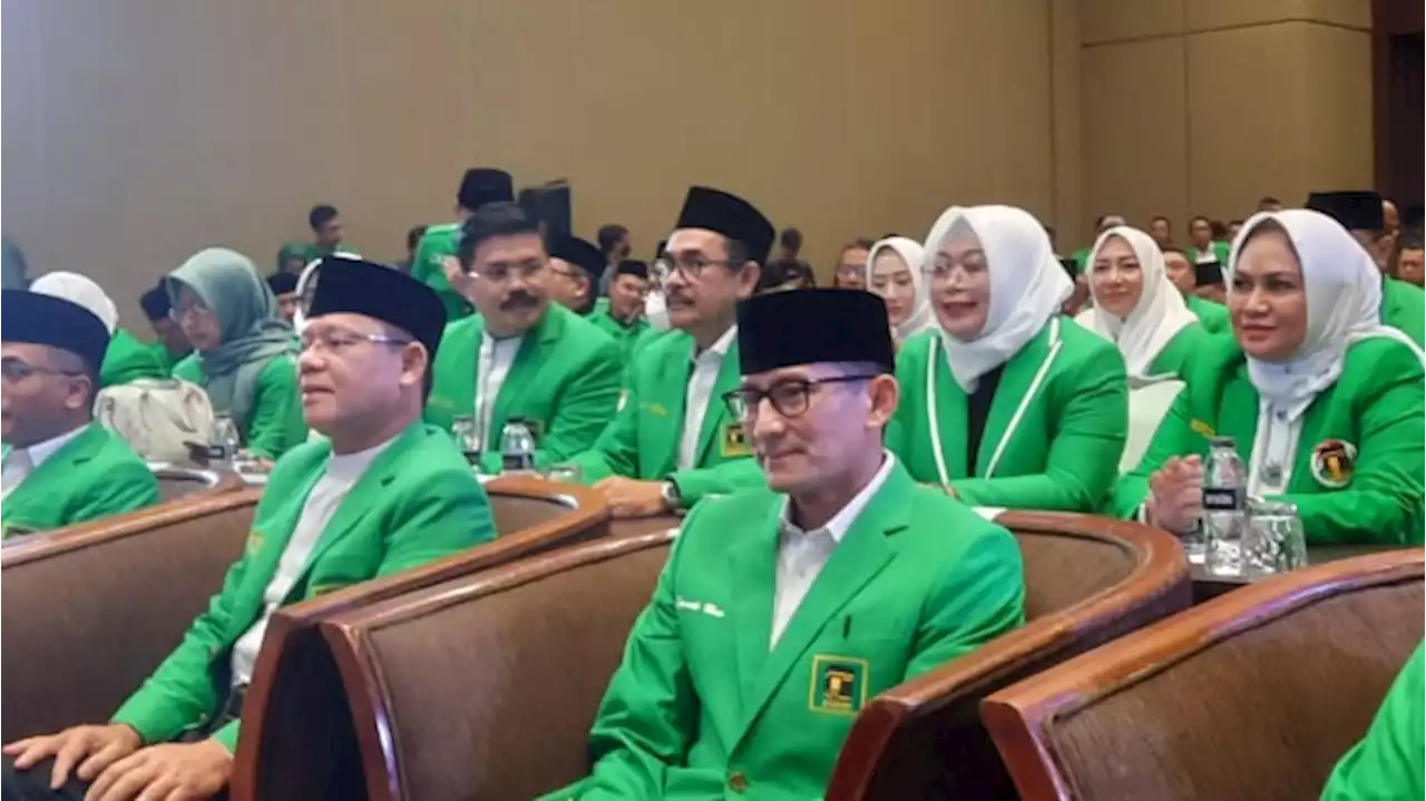 Rapimnas PPP Resmi Usulkan Sandiaga Jadi Cawapres Ganjar Pranowo