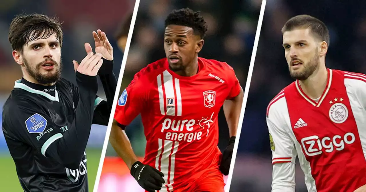 Gratis en voor niks: dit zijn de elf bekendste transfervrije Eredivisie-spelers