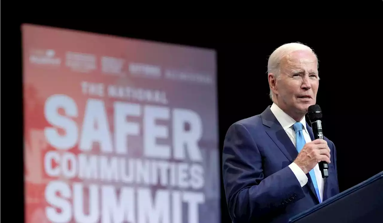 Biden says tougher gun laws are within reach, points to public pressure