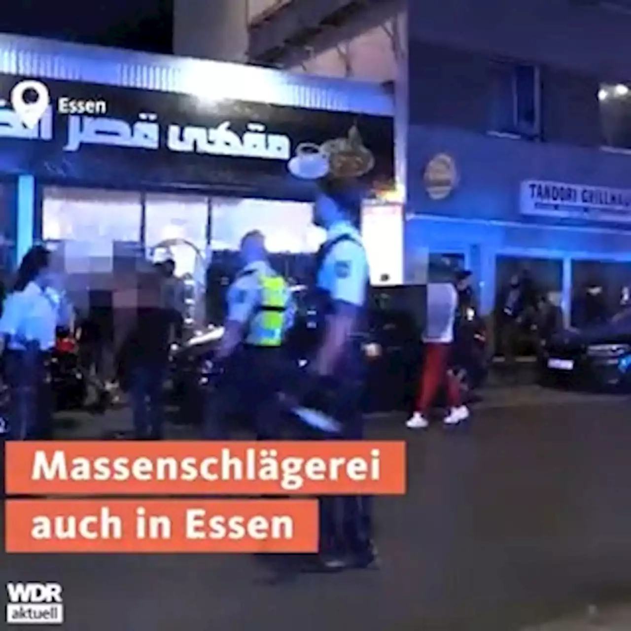 Massenschlägerei in Essen - möglicherweise Zusammenhang mit Castrop-Rauxel